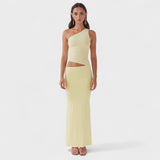 Serenela Asymmetrical Maxi Dress