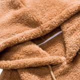 Soft plush-blend pullover