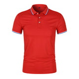 Cotton collared polo shirt