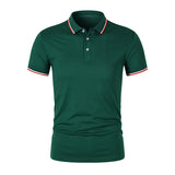 Cotton collared polo shirt