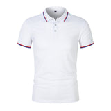 Cotton collared polo shirt