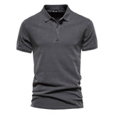 Polo majica - Rebrasti ovratnik s tri gumba