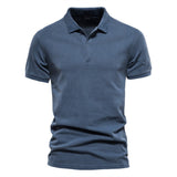 Polo majica - Rebrasti ovratnik s tri gumba