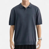 Polo shirt with breathable mesh and sleeves