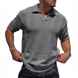 Polo shirt made of breathable material