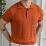 Polo majica – teksturirani žakard
