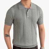 Polo majica – teksturirani žakard