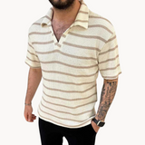 Polo majica s prozračnim Johnny ovratnikom