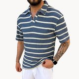 Polo majica s prozračnim Johnny ovratnikom
