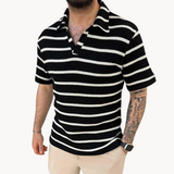 Polo majica s prozračnim Johnny ovratnikom