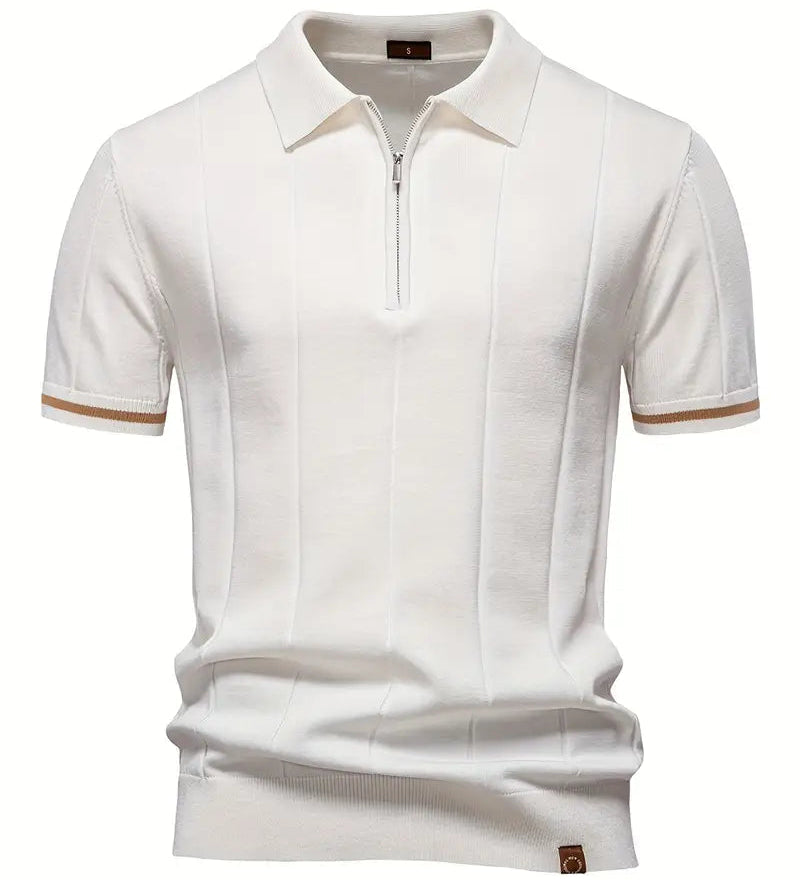 Polo majica od mješavine poliestera, slim fit