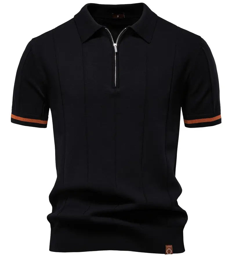 Polo majica od mješavine poliestera, slim fit