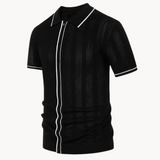 Short-sleeved polo shirt, breathable