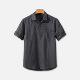 Polo shirt with soft collar