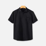 Polo shirt with soft collar