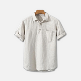 Polo shirt with soft collar