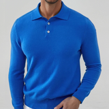 Sheer mesh polo shirt
