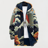 Sunset patterned T-shirt