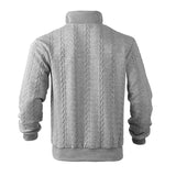 Pulover s polu-zipperom od prozračne tkanine