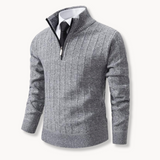 Technical zip-up jumper