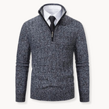 Technical zip-up jumper