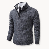 Technical zip-up jumper