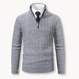 Technical zip-up jumper