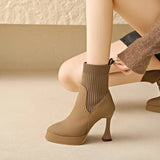 Eugenia platform boots, comfortable and elegant for women