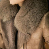 Mariana's Luxurious Shearling Coat