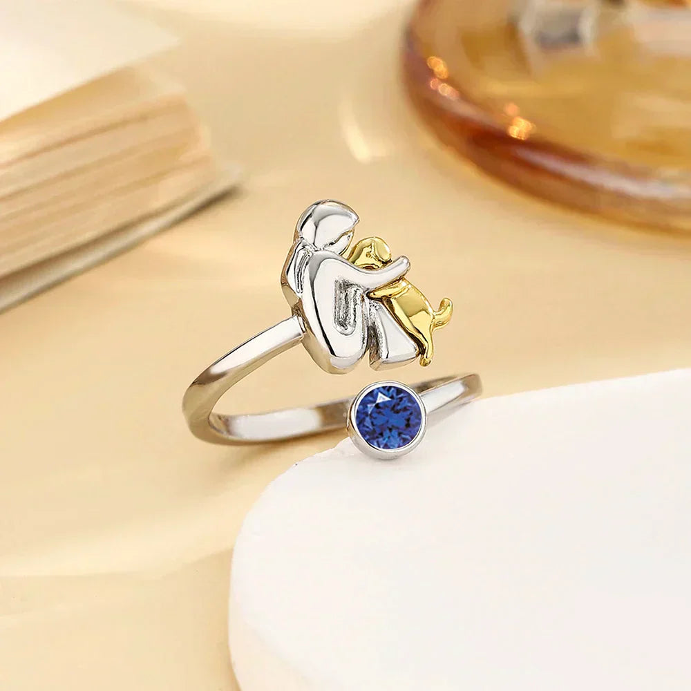 Dog Hug Ring