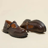 Mary Janes - Elegant Leather Shoes
