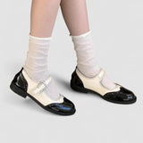 Laura - Orthopaedic Mary Jane shoes, black