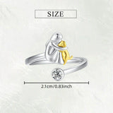 Dog Hug Ring