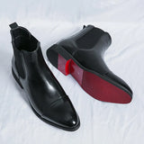 Chelsea boots od kože - Hugo