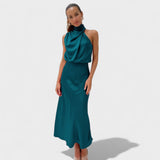 Satin Dress Elegance