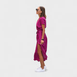 Purple Boho Chic Dress