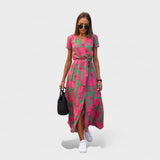 Pink Boho Chic Lily Dress
