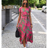 Amélia - Midi Dress With Floral Print