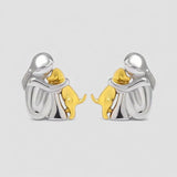 Dog Embrace Earrings