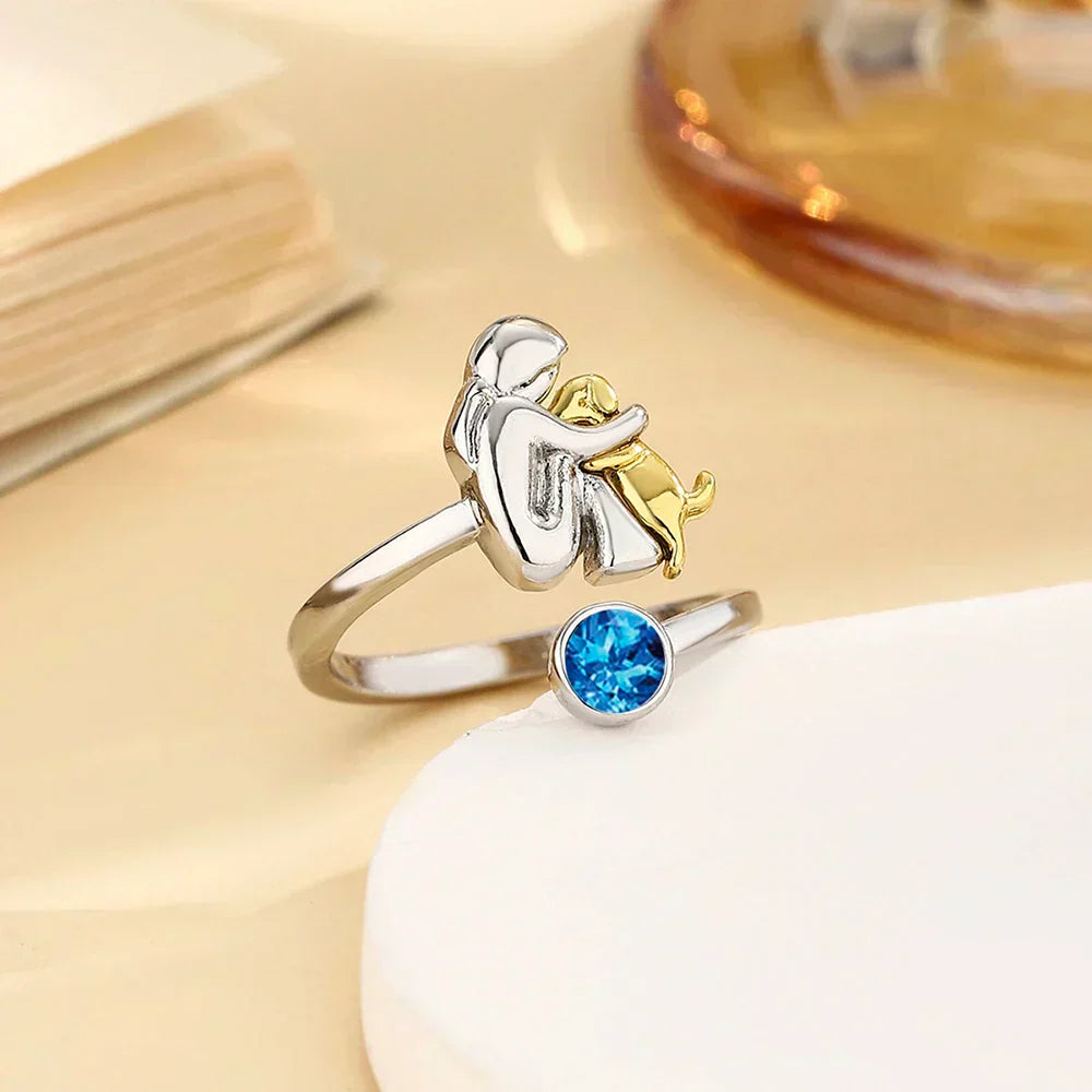 Dog Hug Ring