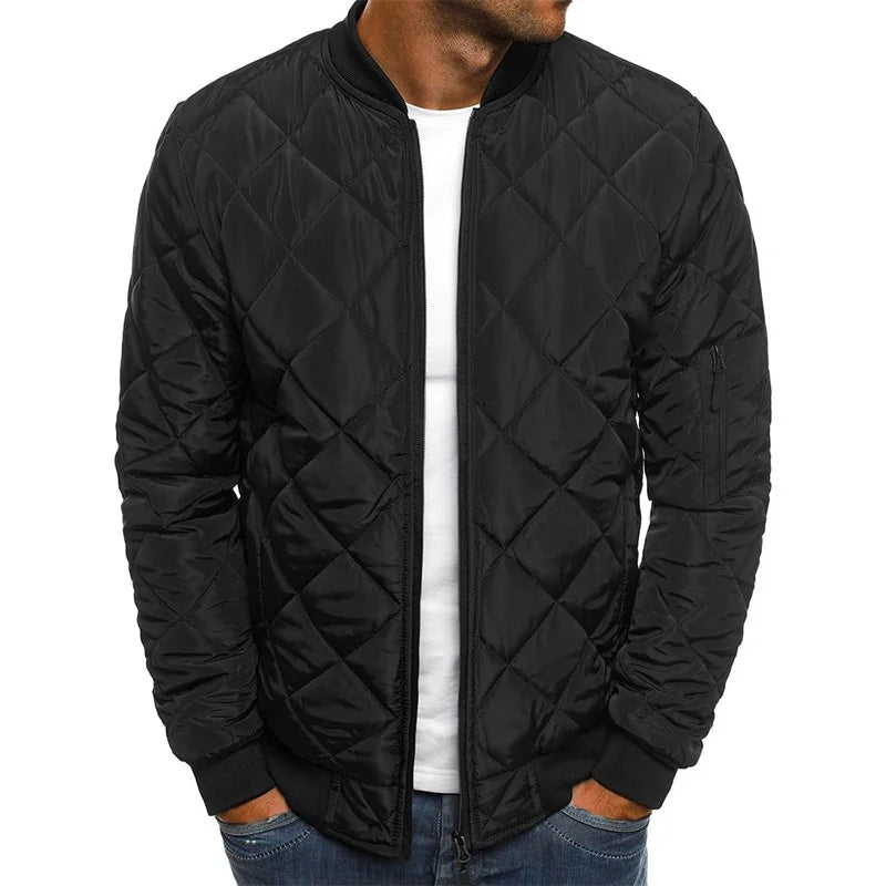 David Cotton Diamond Quilted Jacket