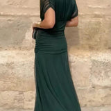Luana - Elegant V-neck Dress