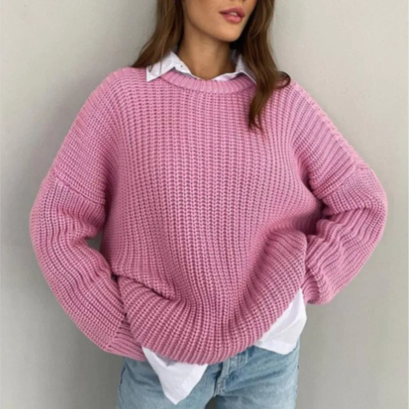 Amélia pleteni pulover