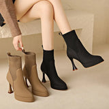 Eugenia platform boots, comfortable and elegant for women