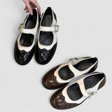 Laura - Orthopaedic Mary Jane shoes, black