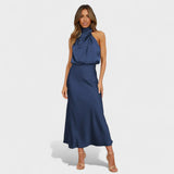 Satin dress Elegance