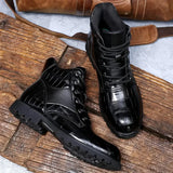 Afonso - Crocodile-Skin Boots