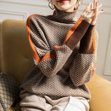 Leonor - Luxury high-neck jumper