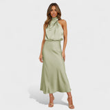 Satin Dress Elegance