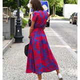 Amélia Floral Midi Dress